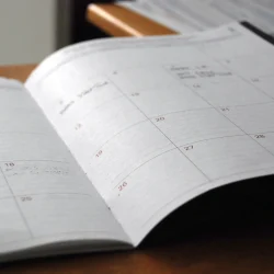 Agenda per fissare un appuntamento psicologico